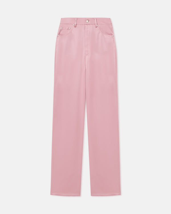 Nanushka Tita - Slip Satin Pants - Pink