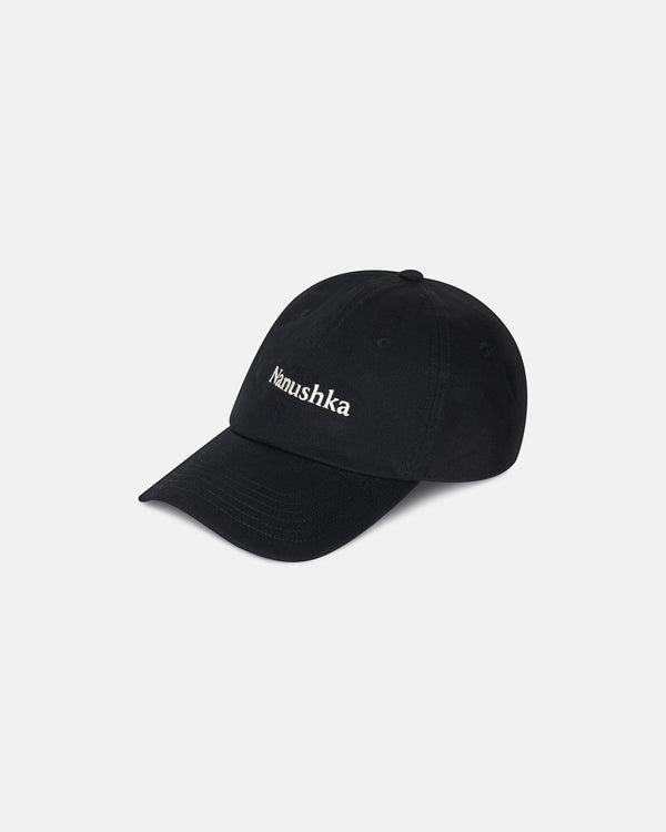 nanushka Val - Logo Baseball Cap - Black