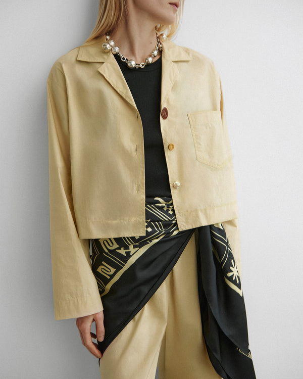 Nanushka Vally - Light Poplin Shirt - Beige