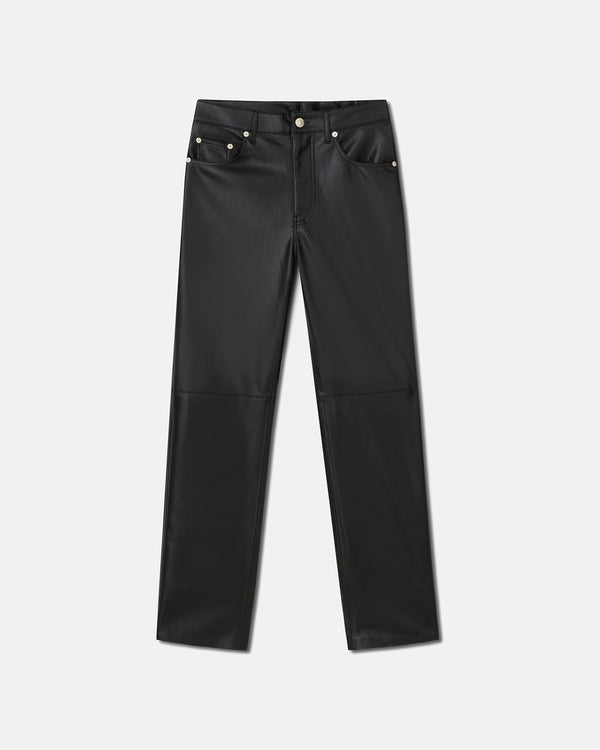 Nanushka Vinni - Okobor™ Alt-Leather Pants - Black