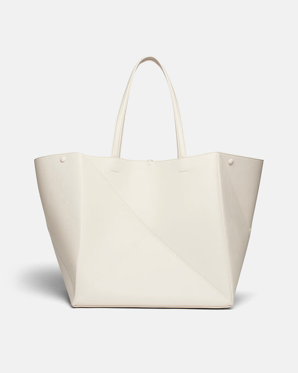 Nanushka Origami Tote Large - Alt-Nappa Tote - Off White