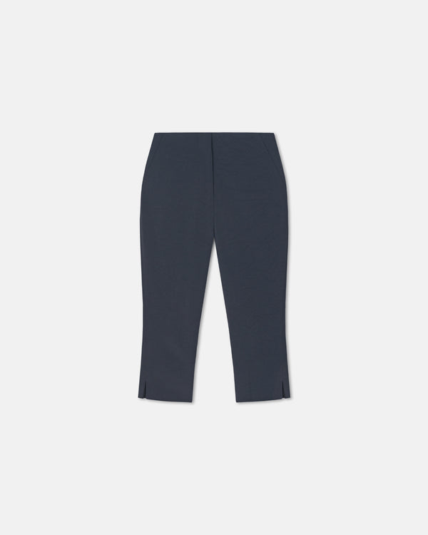 Nanushka Saoirse - Paper Jersey Capri Pants - Dusty Blue