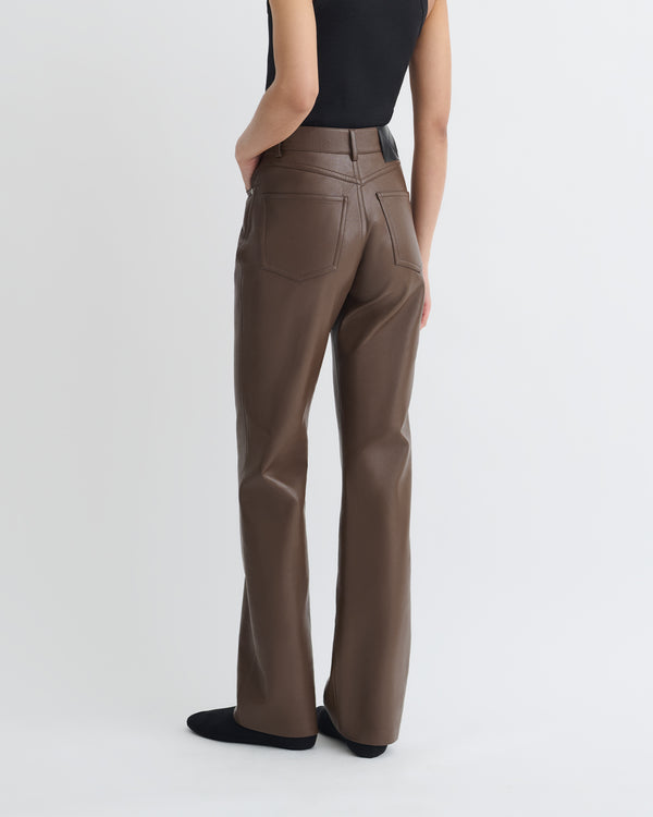 Nanushka Seldes - Regenerated Leather Pants - Chocolate