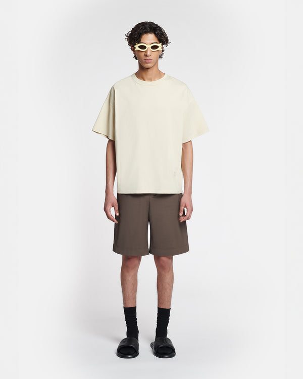 Nanushka Wren - Embroidered Cotton-Jersey T-Shirt - Shell