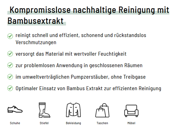 Nat 2 Coilex Collonil Organic Clean Spray 200 Ml Vegan