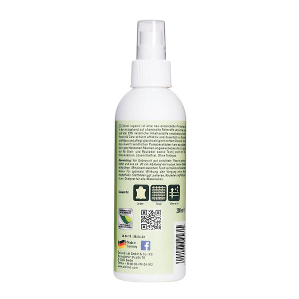 Nat 2 Coilex Collonil Organic Cover Spray 200 Ml Vegan