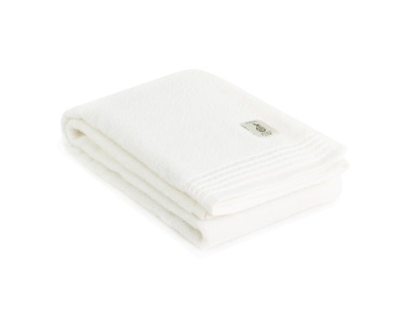 nat 2 Fukuroya thies 1856 ® x Fukuroya Nokori Fuku Bath Towel Pure natural undyed white L