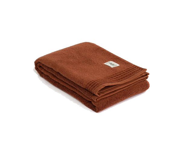 nat 2 Fukuroya thies 1856 ® x Fukuroya Nokori Fuku Face Towel Craft Beer dyed brown M