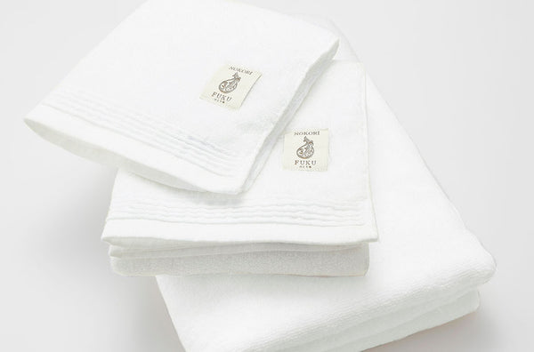 Nat 2 Fukuroya Thies 1856 ® X Fukuroya Nokori Fuku Hand Towel Pure Natural Undyed White S