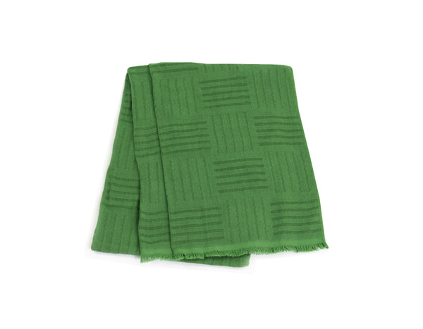 Nat 2 Fukuroya Thies 1856 ® X Fukuroya Shizuku Stole Matcha Dyed Green