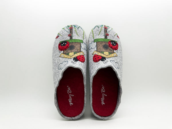 Nat 2 MayBe MayBe ® Lady Bug's House Grey