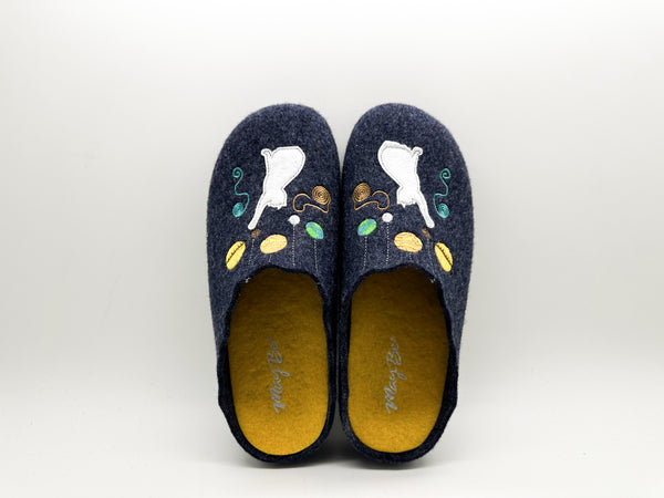 Nat 2 MayBe MayBe ® Playing Cat Navy