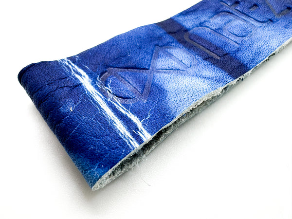 Nat 2 Nat-2 Nat-2™ Leather Keychain Indigo