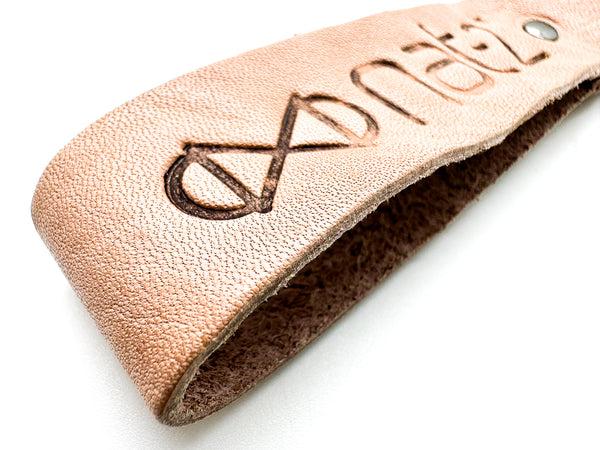 Nat 2 Nat-2 Nat-2™ Leather Keychain Red Wine