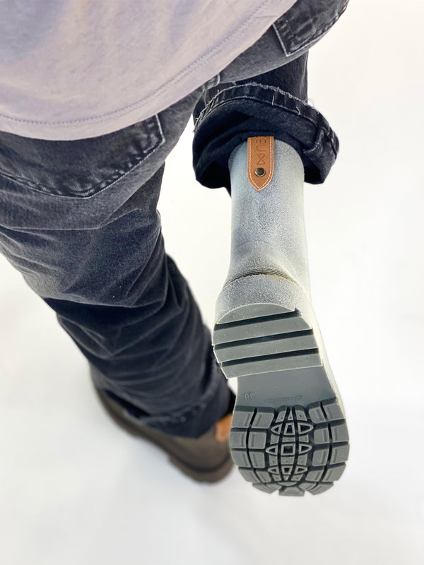 Nat 2 Nat-2 Nat-2™ Bio Boot Grey Green Vegan | 100% Waterproof Biodegradable Rainboots