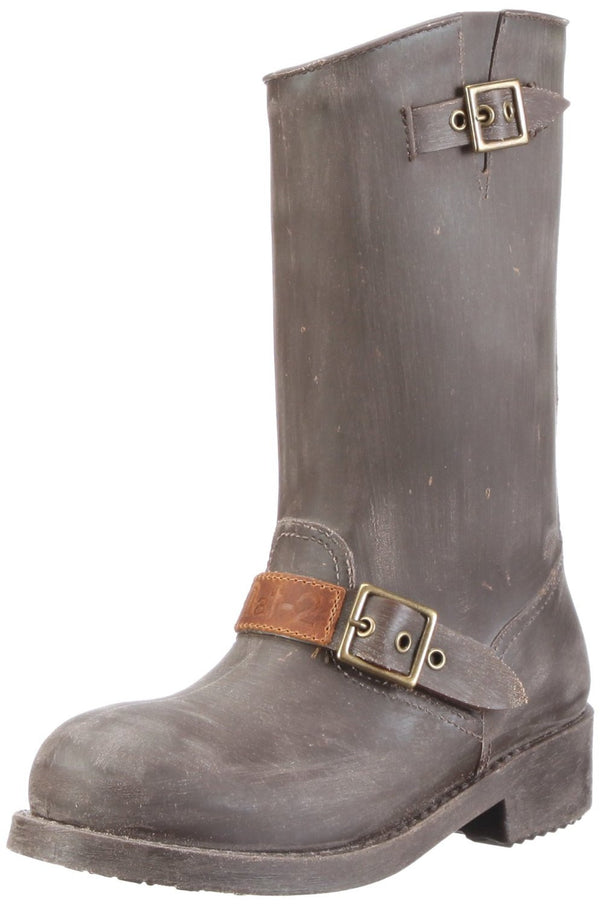 Nat 2 Nat-2 Nat-2™ Rugged Prime Biker Grey Brown | 100% Waterproof Rainboots
