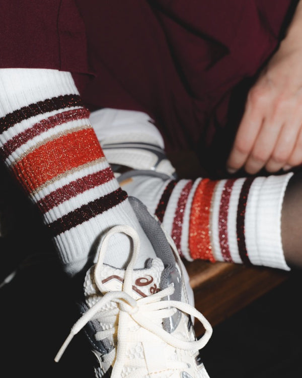 Nat 2 Ooley Ooley Sporty Glitter - Chilly Red