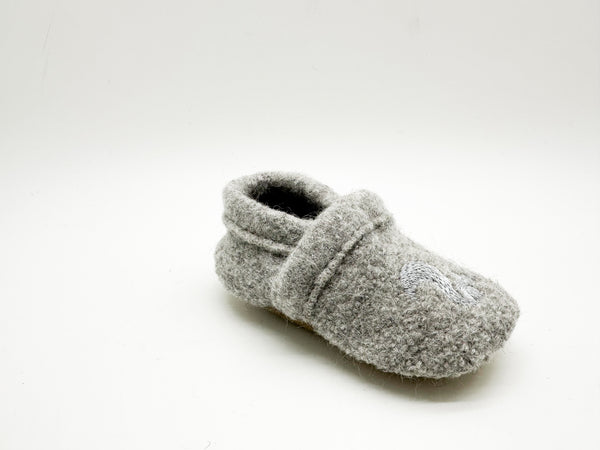Nat 2 Thies Thies 1856 ® Baby Alpaca Booties Grey