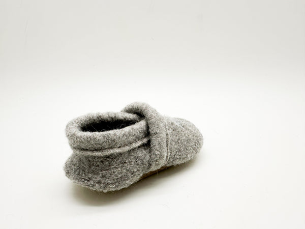 Nat 2 Thies Thies 1856 ® Baby Alpaca Booties Grey