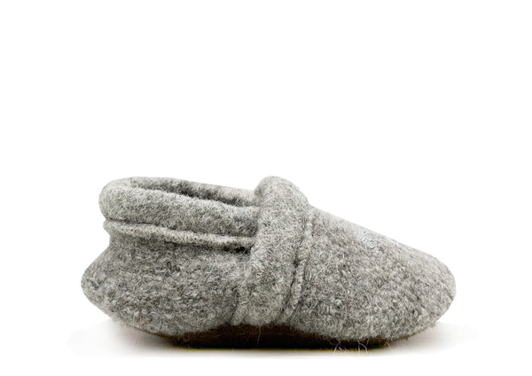 nat 2 thies thies 1856 ® Baby Alpaca Booties grey
