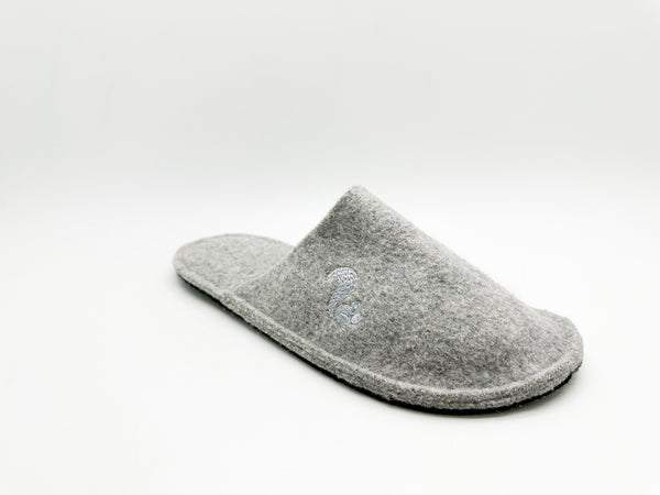Nat 2 Thies Thies 1856 ® Cozy Alpaca Slipper Grey