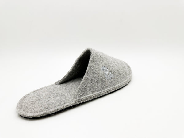 Nat 2 Thies Thies 1856 ® Cozy Alpaca Slipper Grey