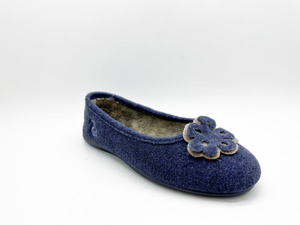 Nat 2 Thies Thies 1856 ® Eco Ballerina Vegan Blue