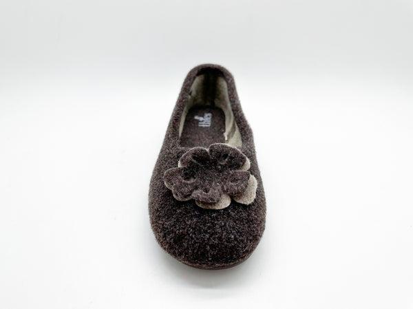 Nat 2 Thies Thies 1856 ® Eco Ballerina Vegan Brown