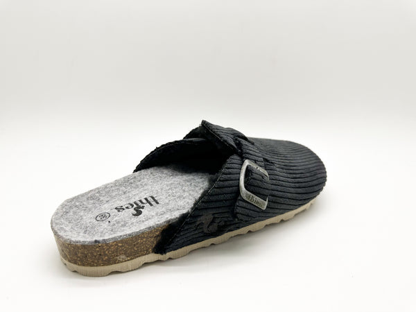 Nat 2 Thies Thies 1856 ® Eco Cord Clog Vegan Smoke