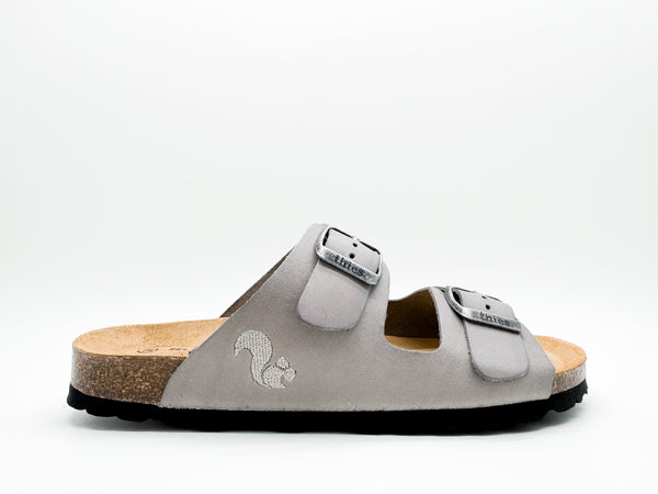 Nat 2 Thies Thies 1856 ® Eco Leather Sandal Grey