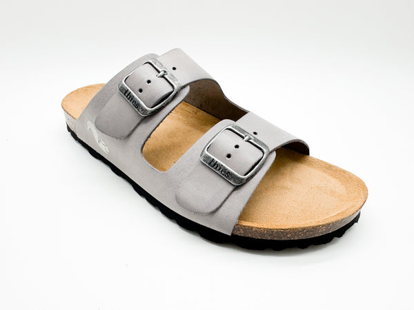 Nat 2 Thies Thies 1856 ® Eco Leather Sandal Grey