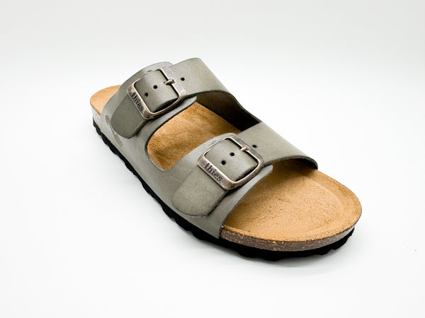 Nat 2 Thies Thies 1856 ® Eco Leather Sandal Wasabi
