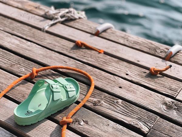 Nat 2 Thies Thies 1856 ® Ecofoam Sandal Vegan Mint