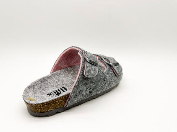 Nat 2 Thies Thies 1856 ® Kids PET Sandal Grey Rose