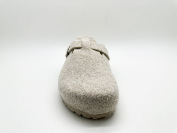 Nat 2 Thies Thies 1856 ® Recycled Wool Clog Beige