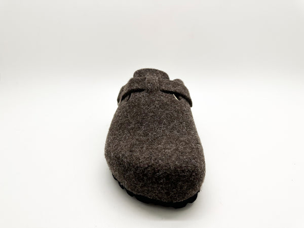 Nat 2 Thies Thies 1856 ® Recycled Wool Clog Marron