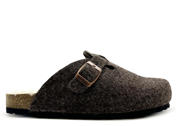 nat 2 thies thies 1856 ® Recycled Wool Clog marron