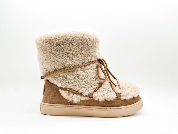 Nat 2 Thies Thies 1856 ® Sheep Lace Boots Cashew