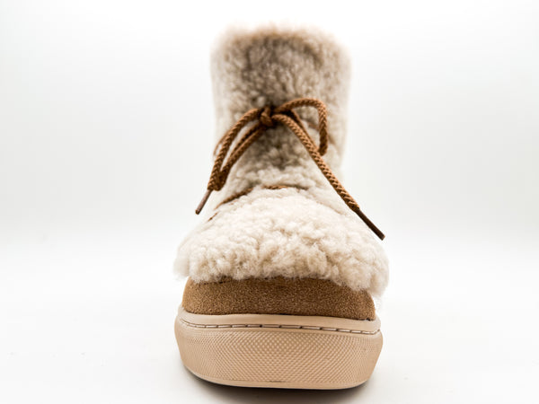 Nat 2 Thies Thies 1856 ® Sheep Lace Boots Cashew