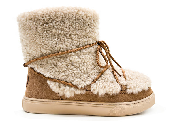 nat 2 thies thies 1856 ® Sheep Lace Boots cashew