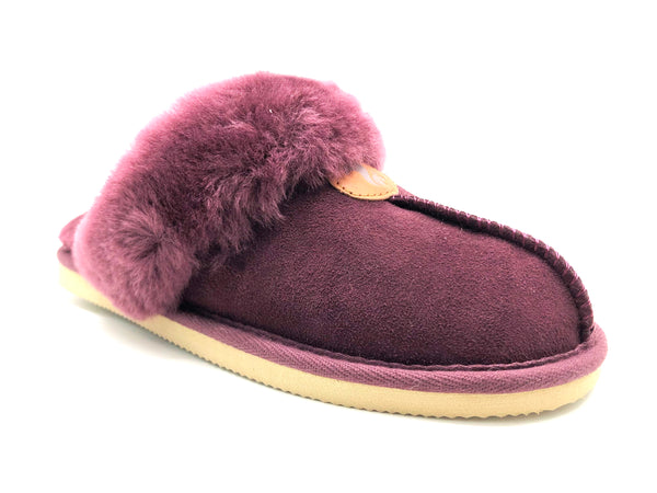Nat 2 Thies Thies 1856 ® Sheepskin Slipper Granate