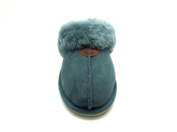 Nat 2 Thies Thies 1856 ® Sheepskin Slipper Petrol