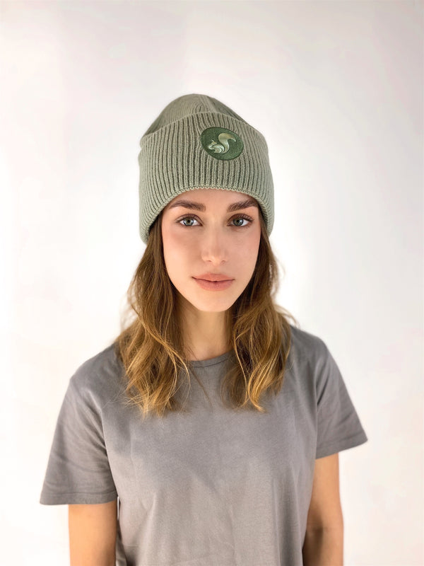 nat 2 thies thies Eco Wool Beanie sage