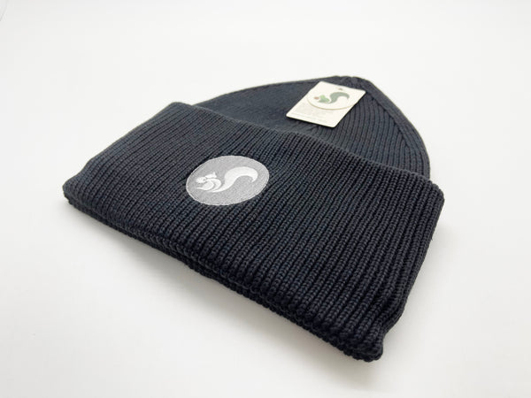 Nat 2 Thies Thies Vegan Recycled Beanie Dark Grey