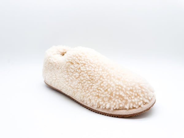 Nat 2 Thies Thies 1856 ® Cozy Sheep Low Slipper Boots Beige