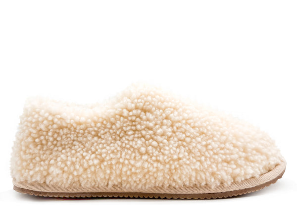 nat 2 thies thies 1856 ® Cozy Sheep Low Slipper Boots beige