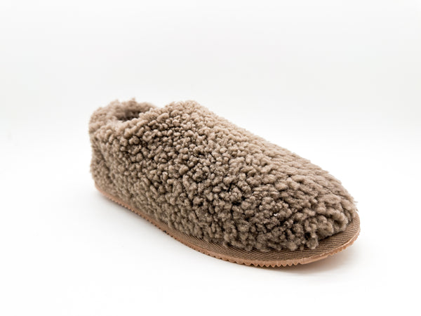 Nat 2 Thies Thies 1856 ® Cozy Sheep Low Slipper Boots Elephant Grey