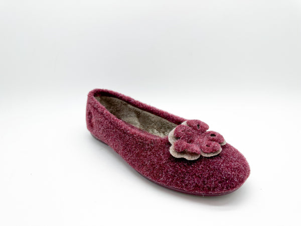 Nat 2 Thies Thies 1856 ® Eco Ballerina Vegan Bordeaux