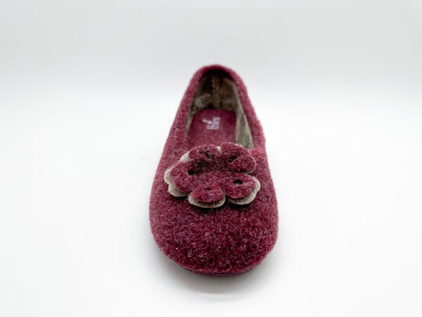 Nat 2 Thies Thies 1856 ® Eco Ballerina Vegan Bordeaux