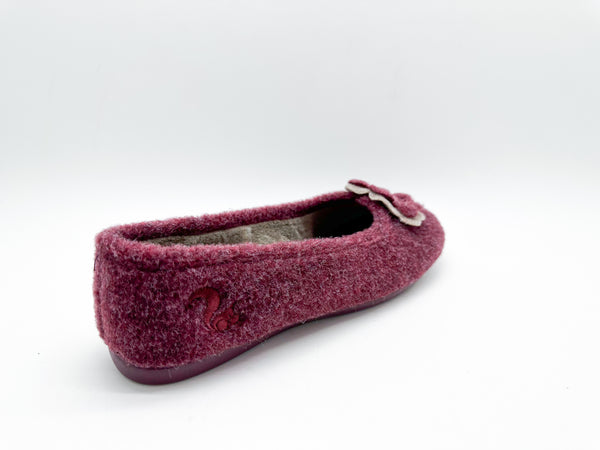 Nat 2 Thies Thies 1856 ® Eco Ballerina Vegan Bordeaux